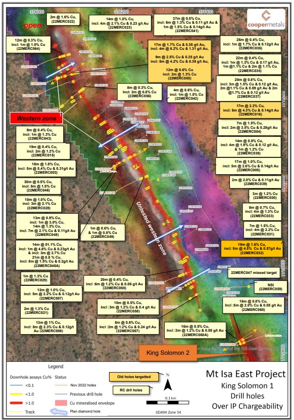 CPM Mt Isa King Solomon Map